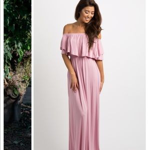 Pink Blush Maxi dress